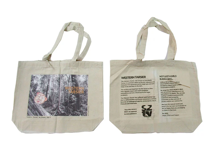 Tote bag, Rhinoceros Hornbill